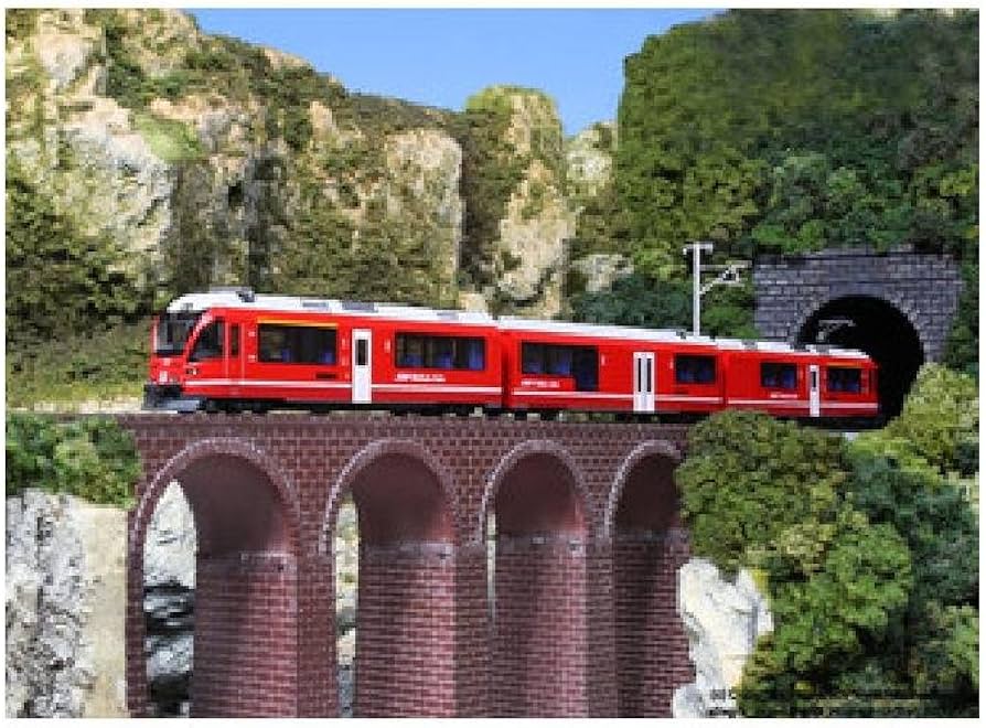 Amazon | KATO Nゲージ レーティッシュ鉄道 ベルニナ急行 基本 5両