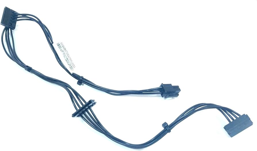 Amazon.com: for Genuine Lenovo 4Pin 7.5mm to 3 SATA Power Black