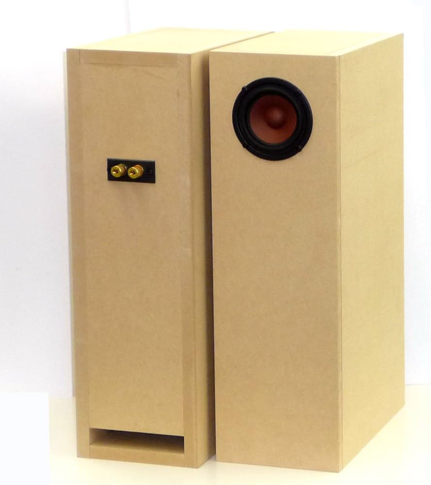 Amazon.co.jp: ダブルバスレフエンクロージャー組立キット(2台1組)＋