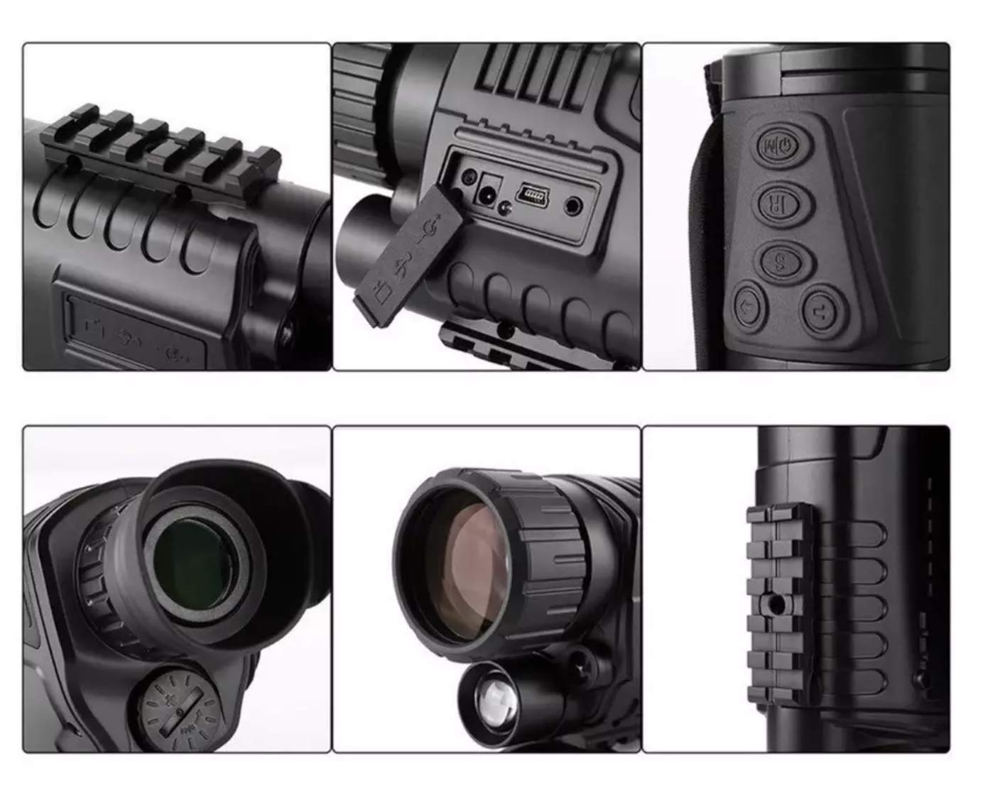 Amazon.co.jp: ChaosAirsoft SUNTEK 単眼ナイトビジョン NV-300 暗視