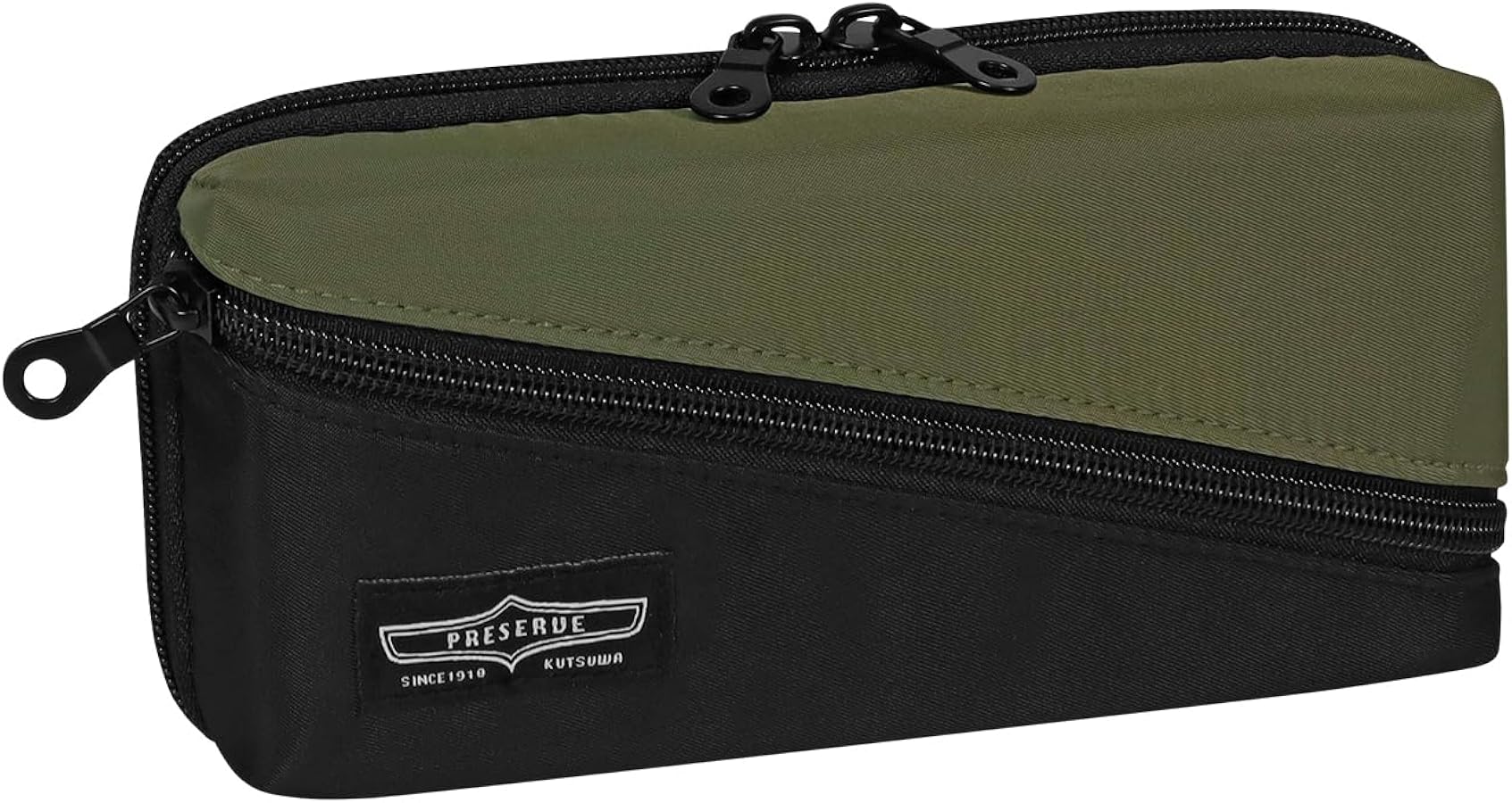 Amazon.co.jp: Kutsuwa AK072GR Preserve Pen Case, Green : Office