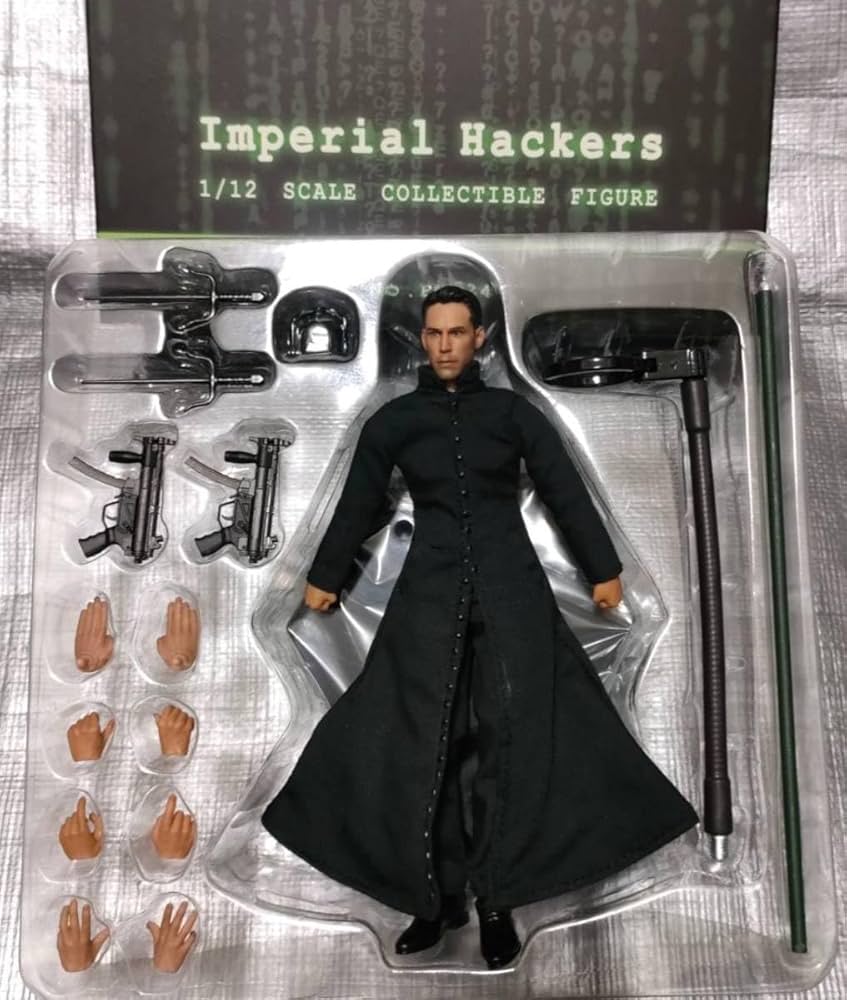 Amazon.co.jp: 1/12 マトリックス ネオ アクションフィギュア キアヌ