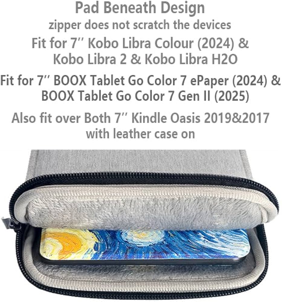 Amazon.com: Kobo Libra Colour Sleeve 7
