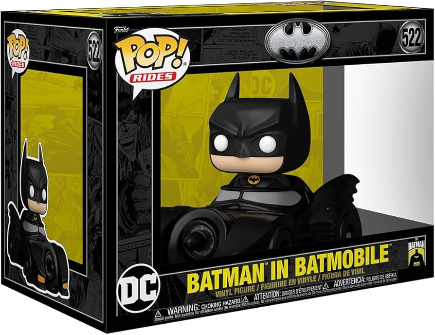 Amazon.com: Funko Pop Rides Deluxe: Batman's 85th Anniversary