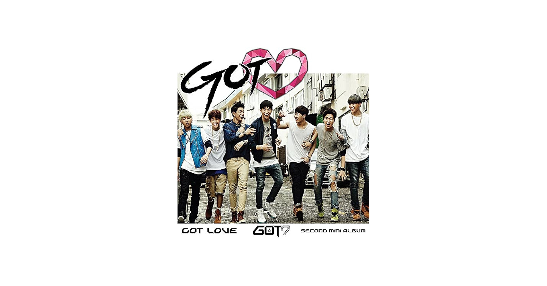 GOT7, GOT 7 - GOT7 [ GOT♡ / GOT LOVE ] 2nd Mini Album 1ea CD+1ea