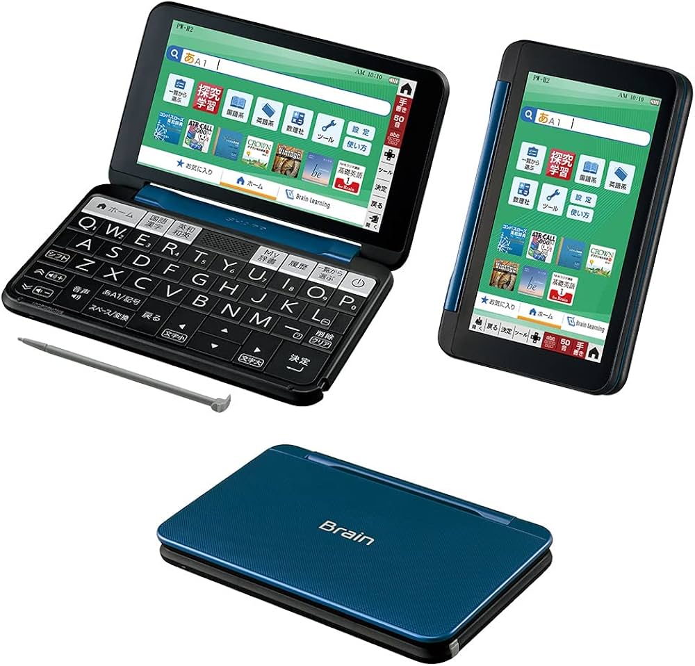 Amazon.co.jp: シャープ 電子辞書 BRAIN 高校生モデル(6教科対応) PW