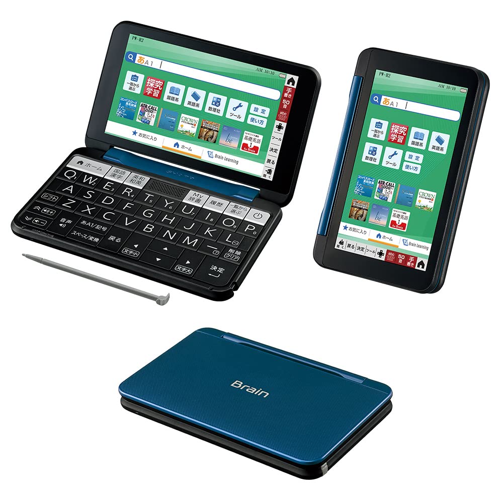 Amazon.co.jp: シャープ 電子辞書 BRAIN 高校生モデル(6教科対応) PW