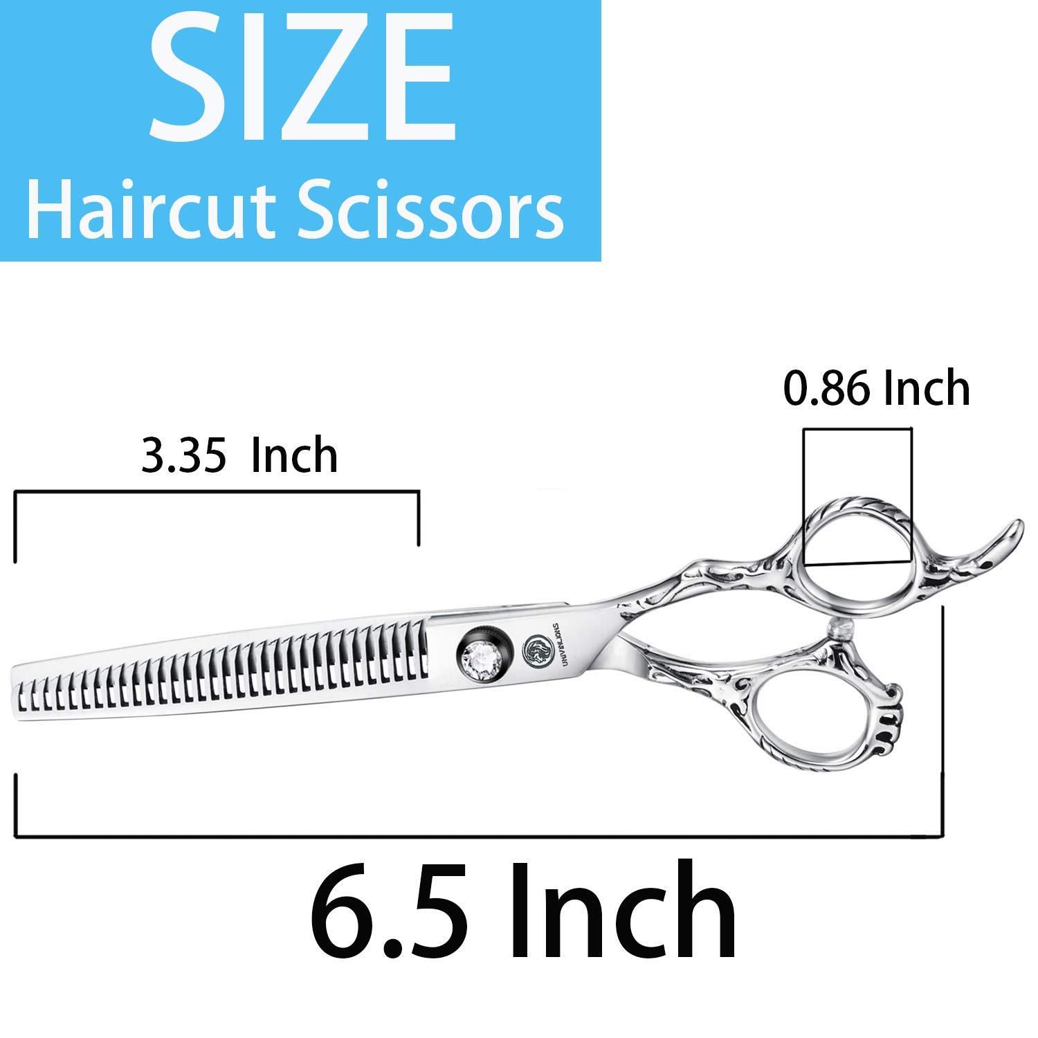 Amazon.co.jp: 7インチ ヘアカットはさみ プロフェッショナル サロン