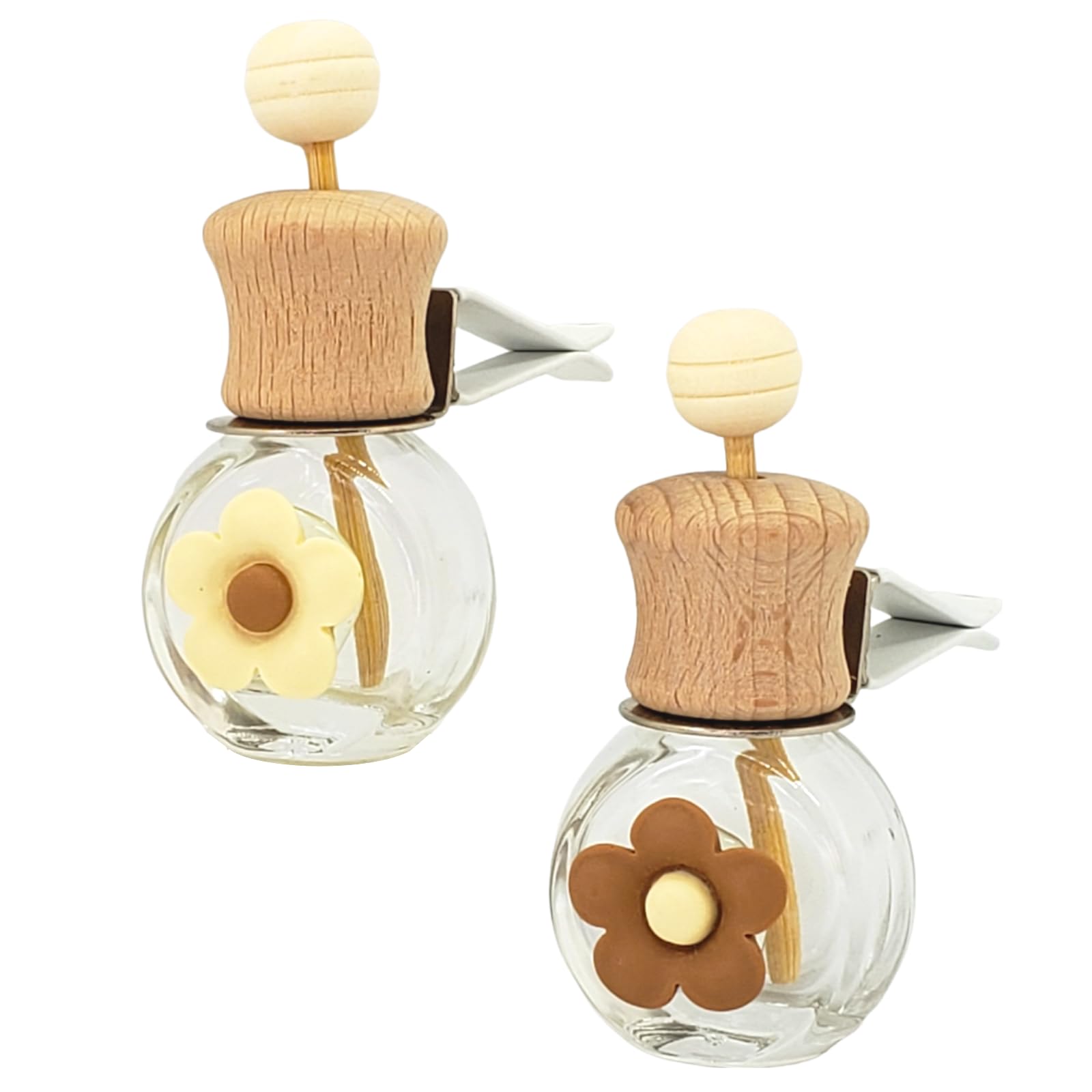 Amazon.co.jp: LENARON 車 香水入れ アロマ カー ディフューザー 2個