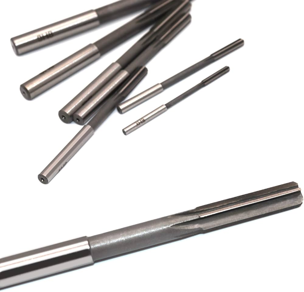 Amazon.co.jp: リーマー8点セット HSS H8 ストレートシャンク チャッ