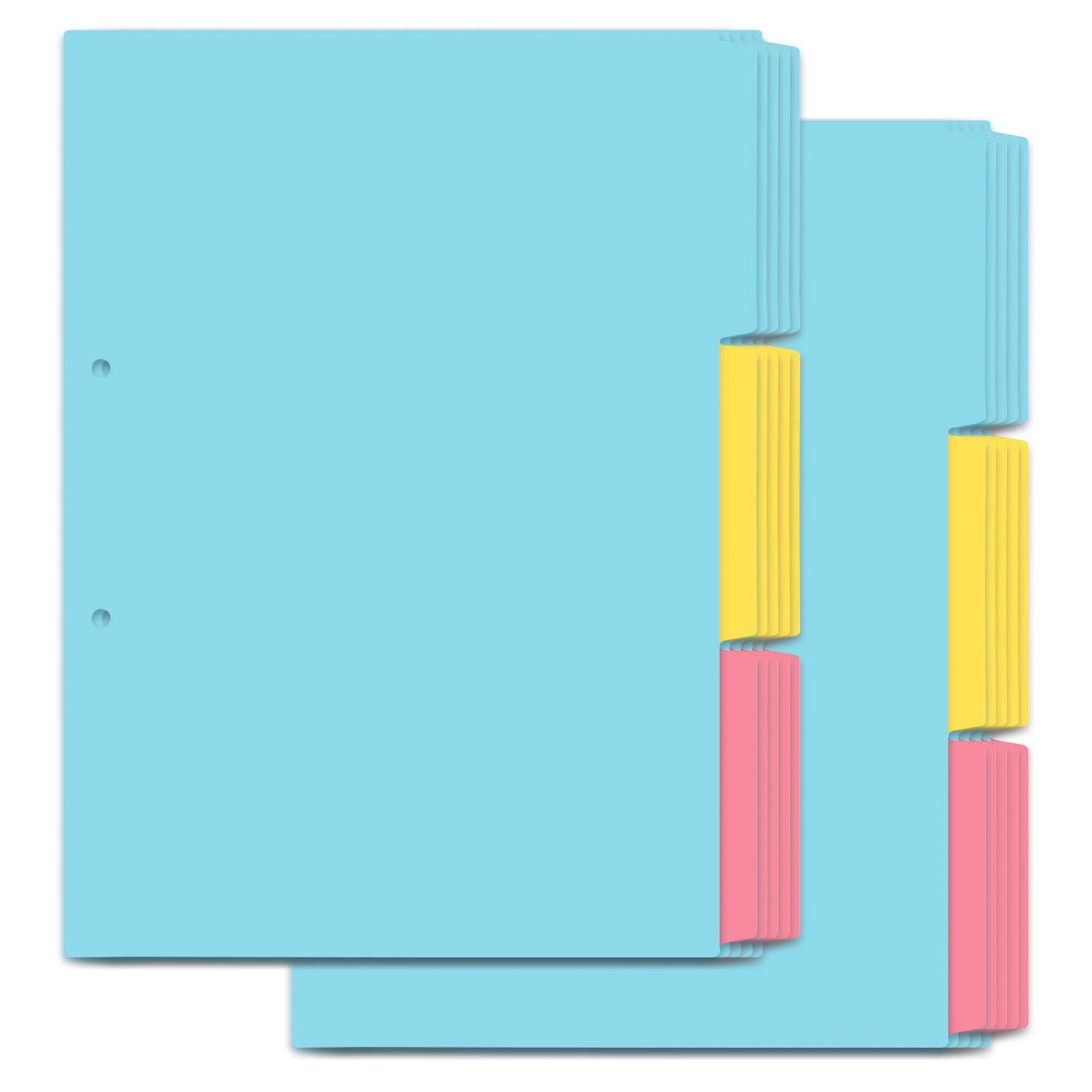 Amazon | プラス インデックスシート PP製 2穴 A4縦 3山1組 FL-201IS