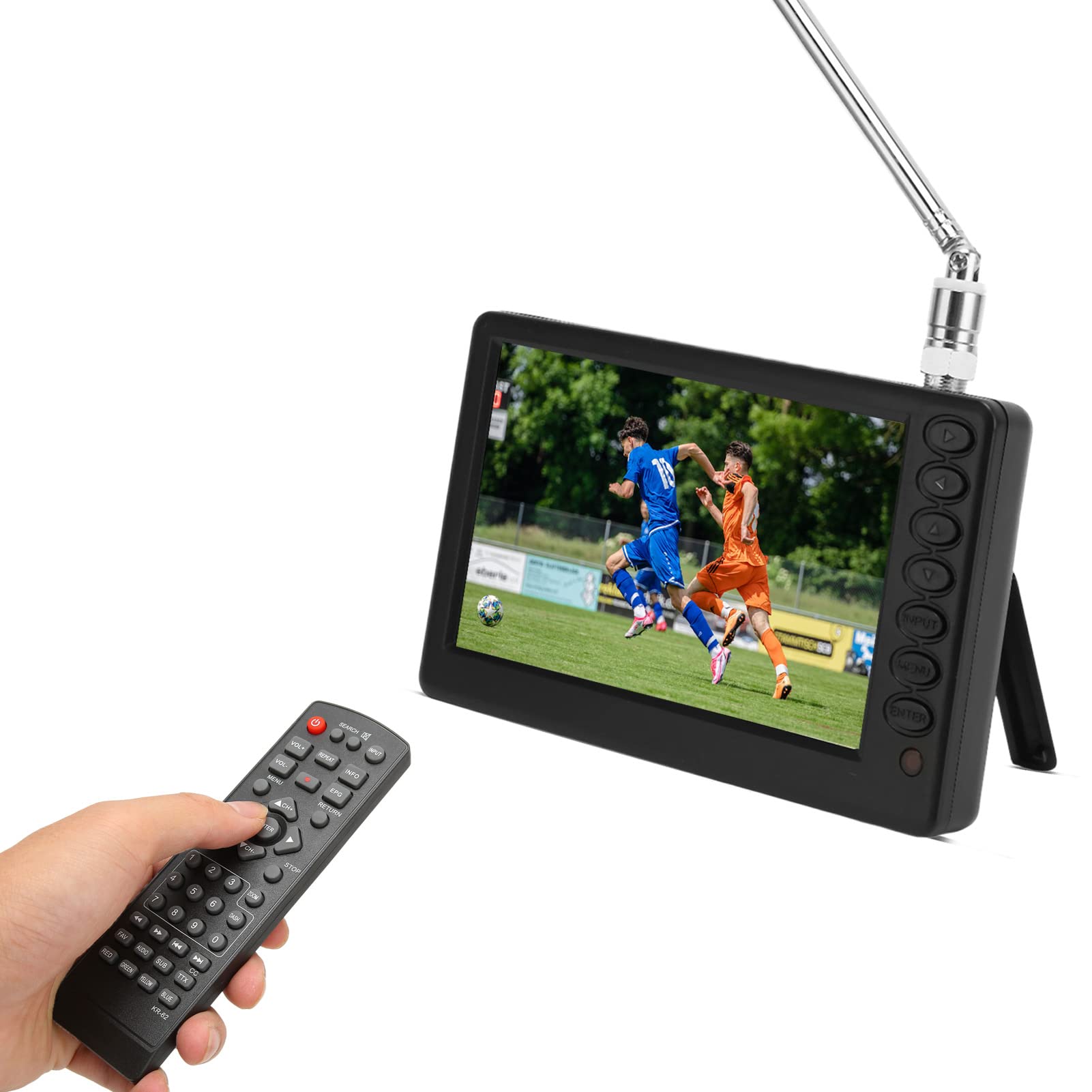 Amazon | 5インチポータブルテレビ、1080P ATSCポケットデジタルカー