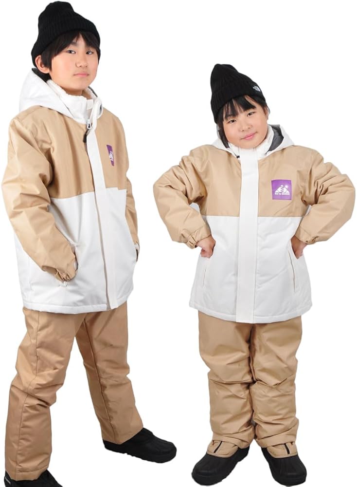 Amazon.co.jp: [バンネ] キッズ ジュニア スキースーツ スキーウェア