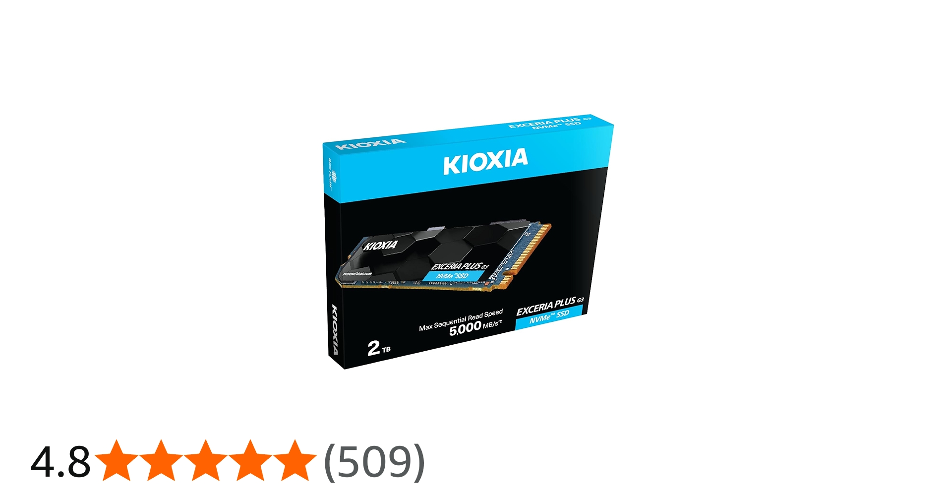 Amazon | KIOXIA EXCERIA 2TB plus G3 NVMe™ SSD。 | KIOXIA | 内蔵SSD