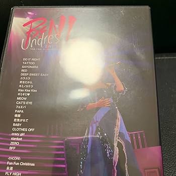 Amazon.co.jp: DVD BENI Undress LIVE TOUR 2015 TOUR FINAL＠東京国際