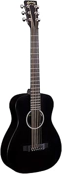 Amazon.com: Little Martin LX Black Acoustic Guitar with Gig Bag