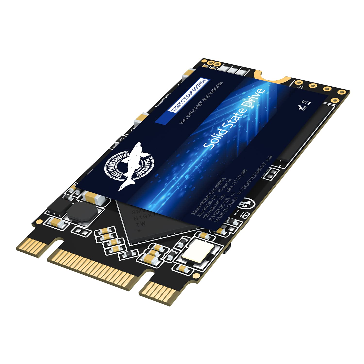 Amazon.com: Dogfish M.2 2242 SSD 2TB 3D NAND QLC SATA III 6 Gb/s