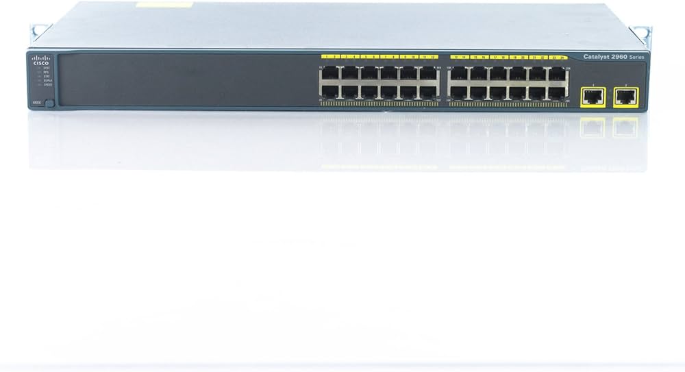 Amazon | CISCO Catalyst 2960-24TT-L インテリジェント イーサネット