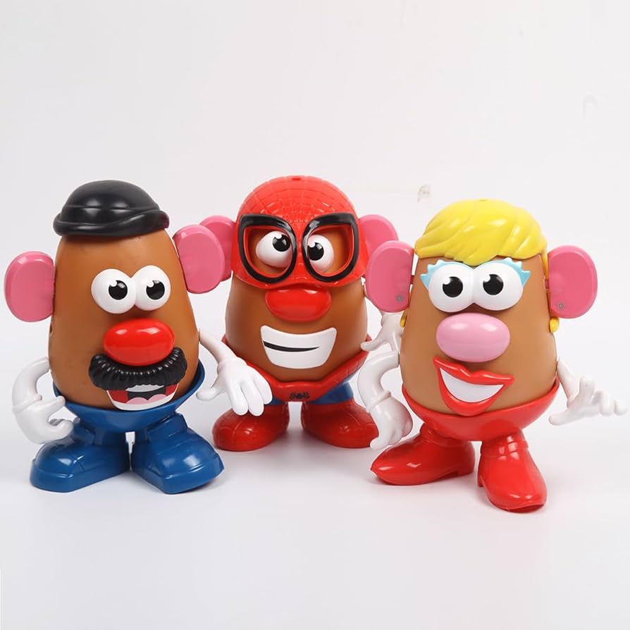 Amazon.com: Mr/Mrs Potato Head Action Figure - Compatible with Mix