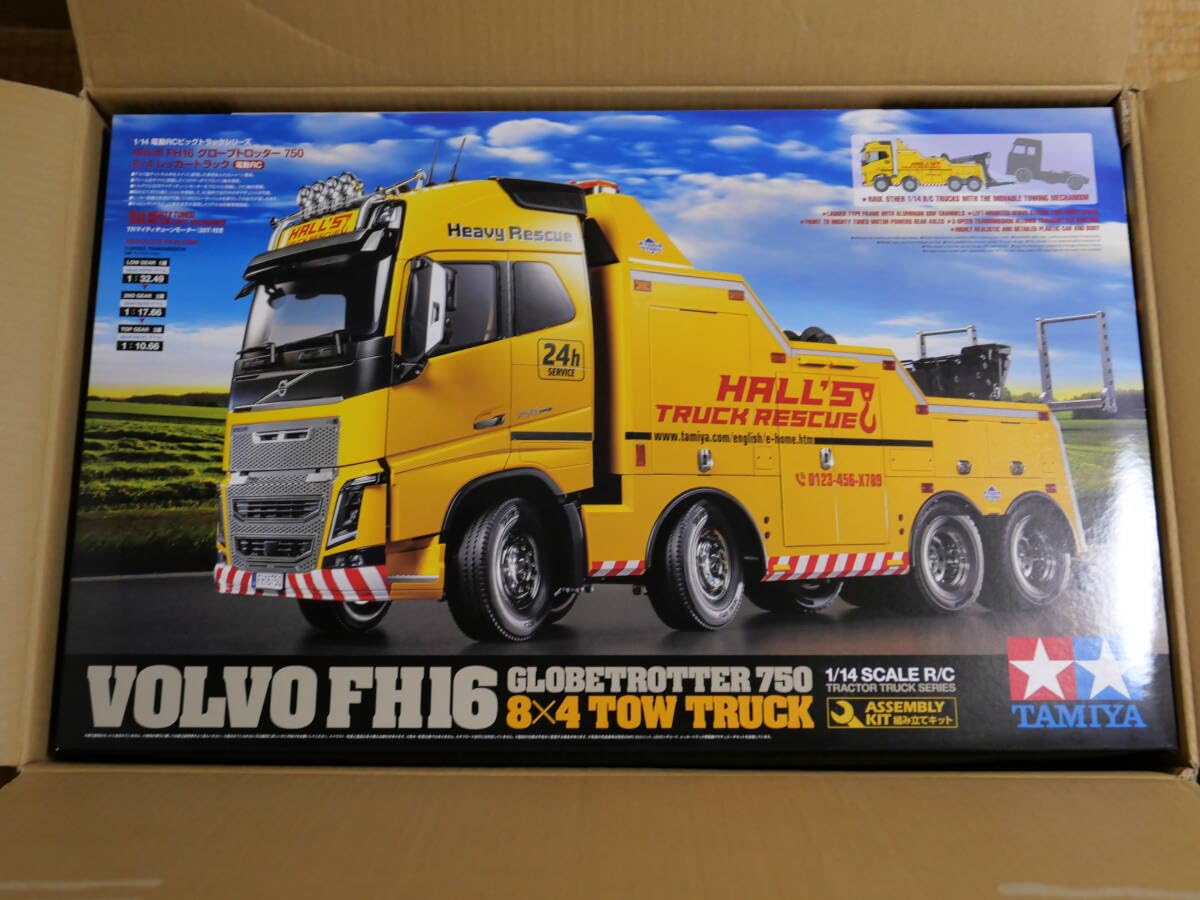 Amazon.co.jp: タミヤ 1/14RC ボルボ FH16 グローブトロッター 750 8x4