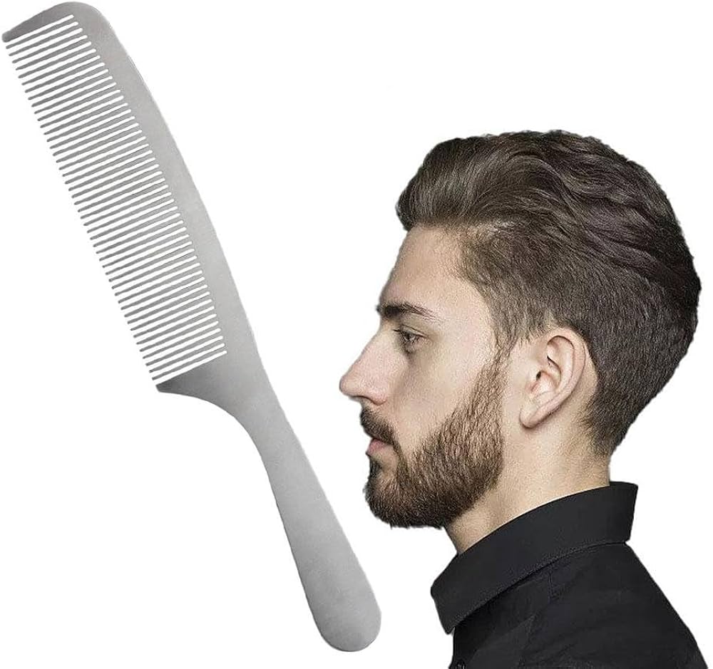 Amazon.co.jp: ステンレス コーム くし メンズ 櫛 金属 ヘアコーム