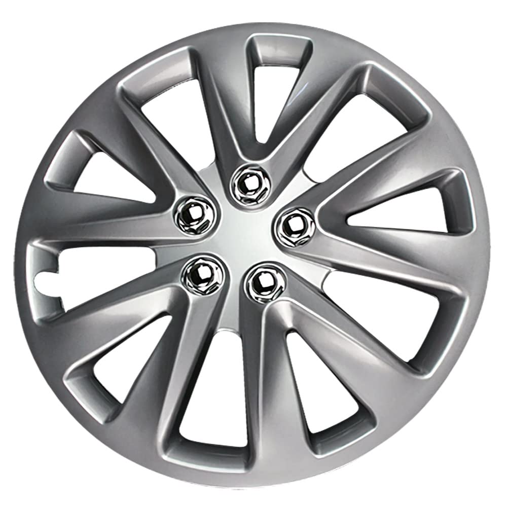 Amazon | ホイールカバー 15インチ 4枚 トヨタ用 ハイエース (シルバー