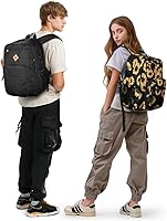 Amazon.com: ZORFIN 26L Black Backpack for College, and Travel
