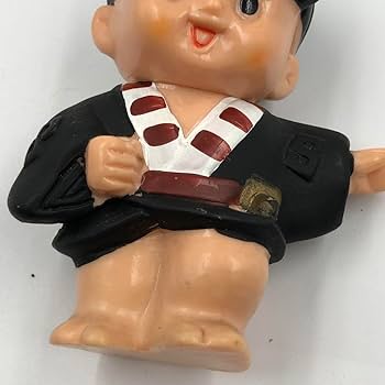 Amazon.co.jp: 昭和レトロ 貯金箱 ソフビ人形 信ちゃん 信用金庫 江戸