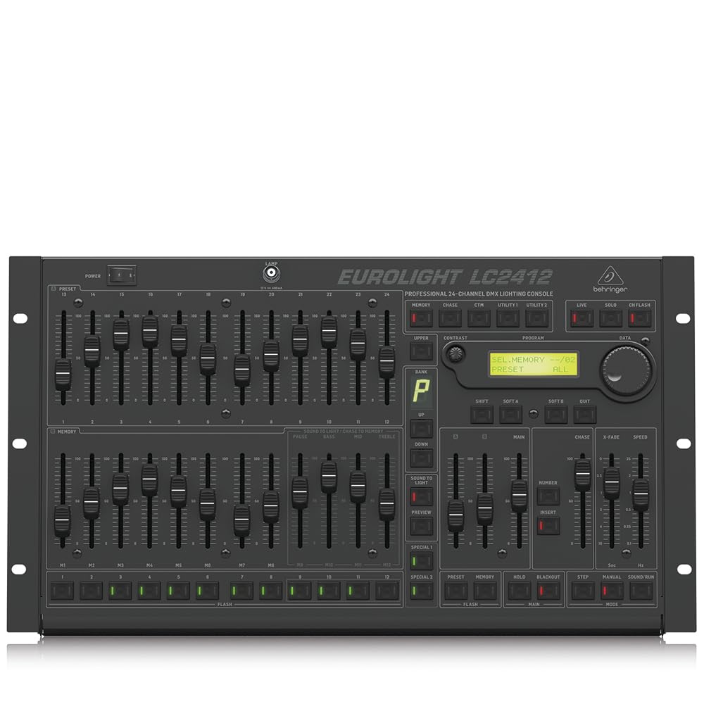 Amazon | BEHRINGER EUROLIGHT LC2412 V2 24ch DMX照明制御