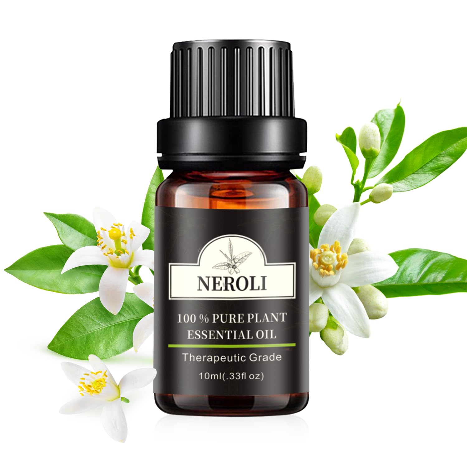 Amazon.co.jp: Poven ネロリ エッセンシャルオイル 天然100％ ネロリ