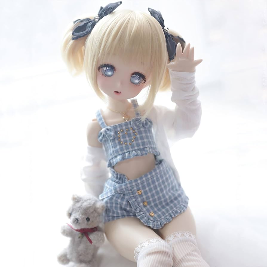 Amazon | KAKAA BJDドール フルセット 1/4 球体関節人形 女の子 40cm