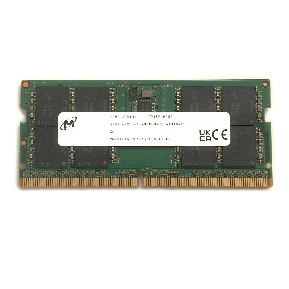 Amazon.co.jp: Micron SODIMM 32GB DDR5 4800 PC5 2Rx8