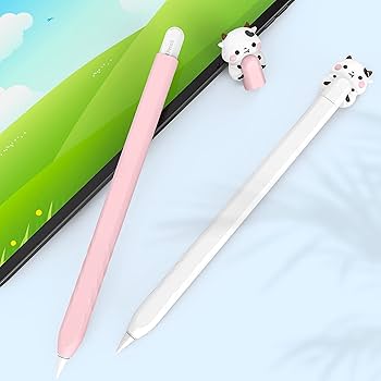 Amazon.com: NIUTRENDZ Cute Cow Apple Pencil Case for Apple Pencil