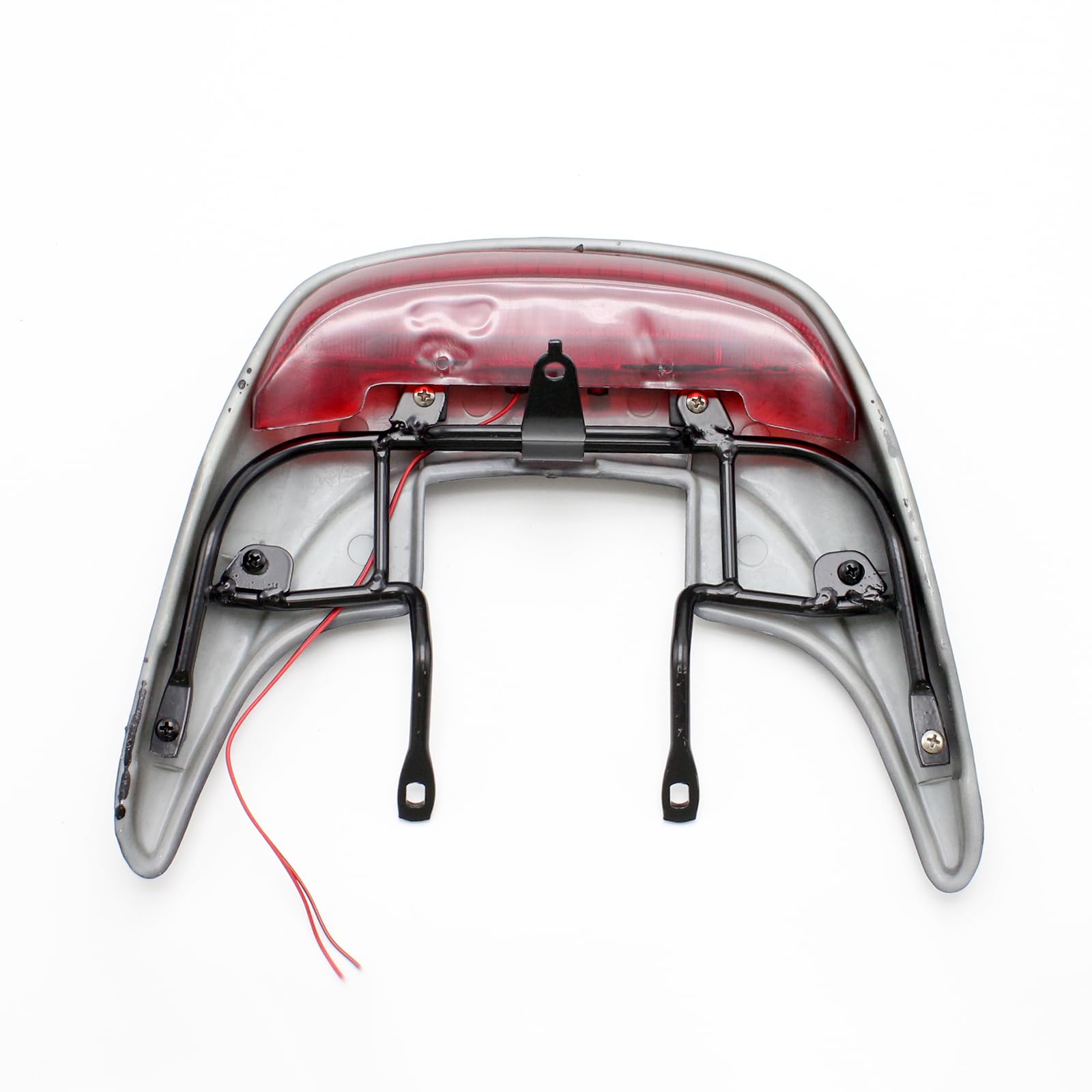 Amazon | リアスポイラーLEDセット 黒 ブラック ウイング バイク用