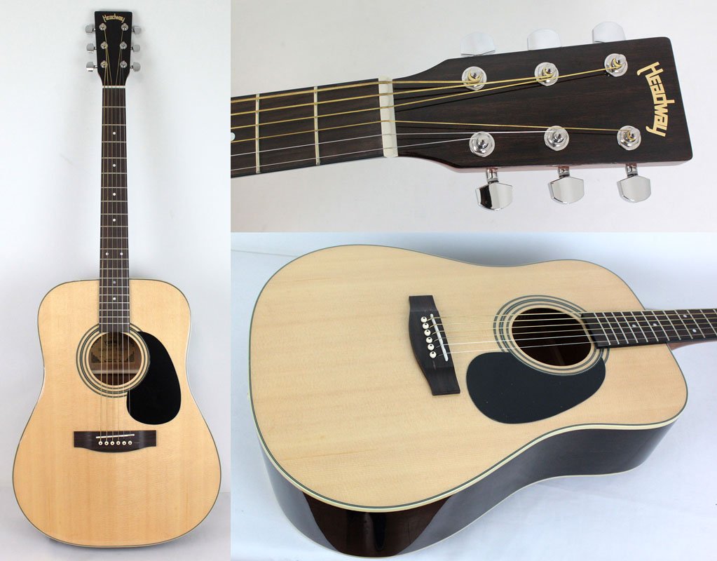 Amazon.co.jp: Headway HD-25 NA アコースティックギター ヘッドウェイ