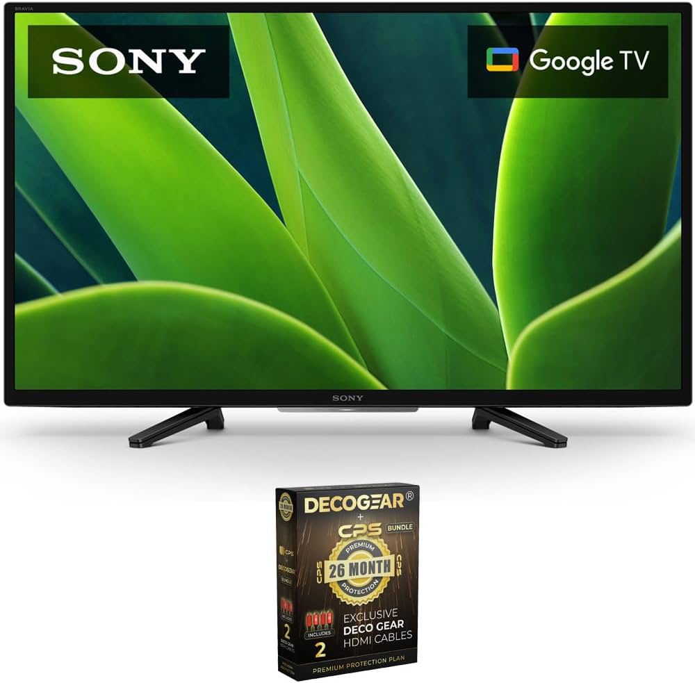 Amazon.com: Sony KD32W830K 32-in LED TV (2022) w 2 Year Extended