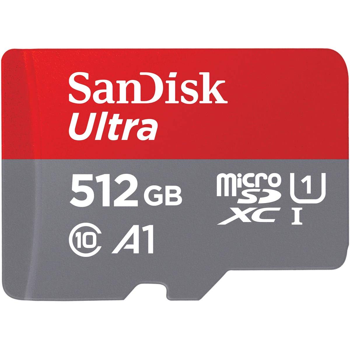 SanDisk 512GB Ultra MicroSDXC UHS-I Memory Card with Adapter