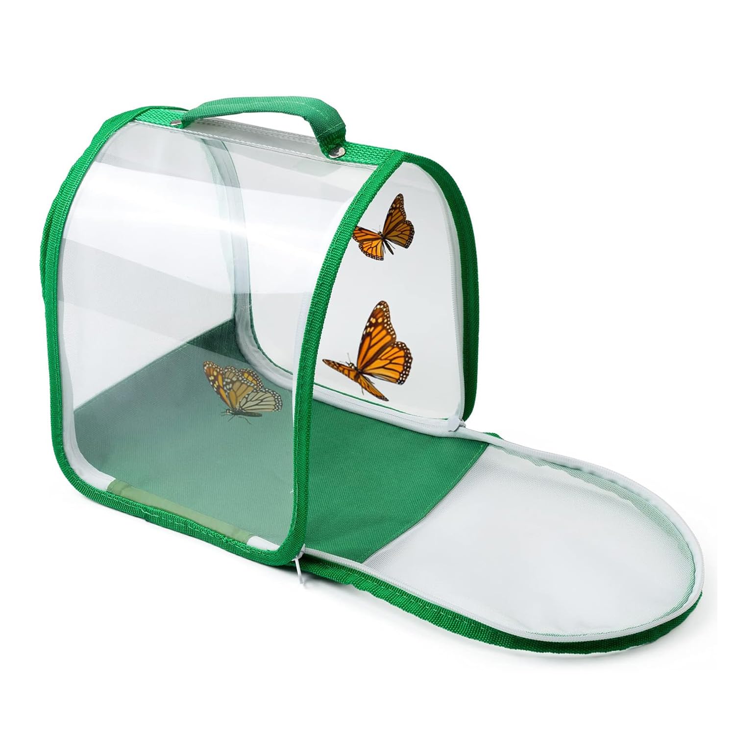 Amazon | 蝶 虫かご 昆虫飼育箱 折りたたみ 昆虫ケージ (20*20*20cm