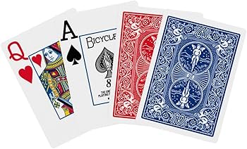 Amazon.com: Bicycle Jumbo Index Playing Cards, 12 Pack Bulk Set of