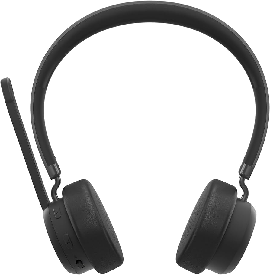 Lenovo Wireless Stereo Headset, Noise Cancelling Mic, Bluetooth