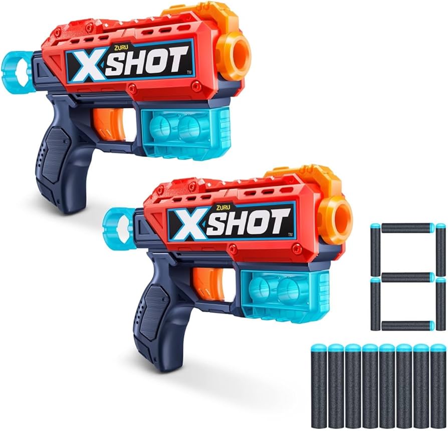 Amazon.co.jp: XSHOT エクセル ダブルキックバック (射撃ターゲット6個