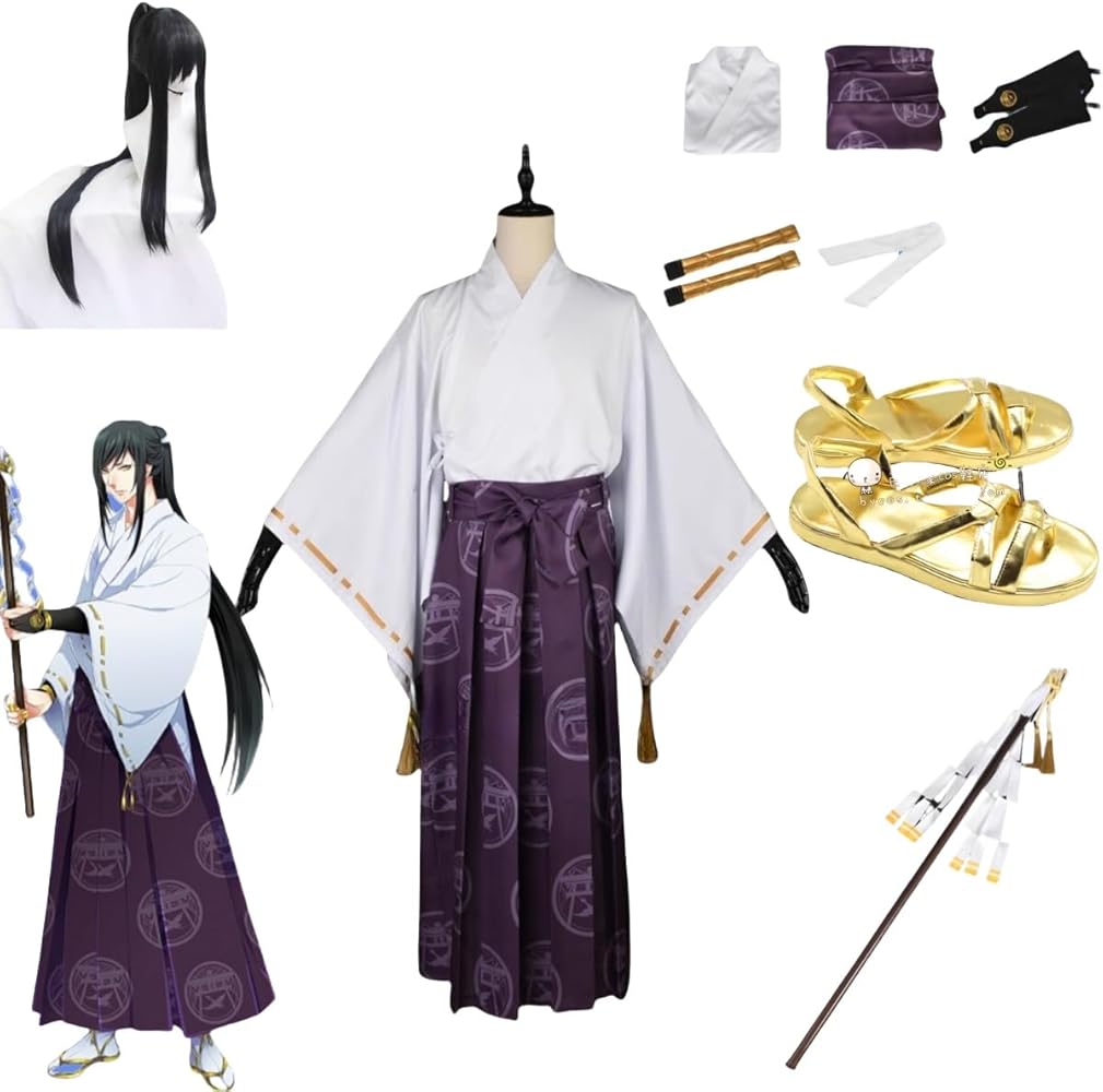 Amazon.co.jp: 刀剣乱舞 太郎太刀 内番衣装 風 コスプレ衣装+ 靴+