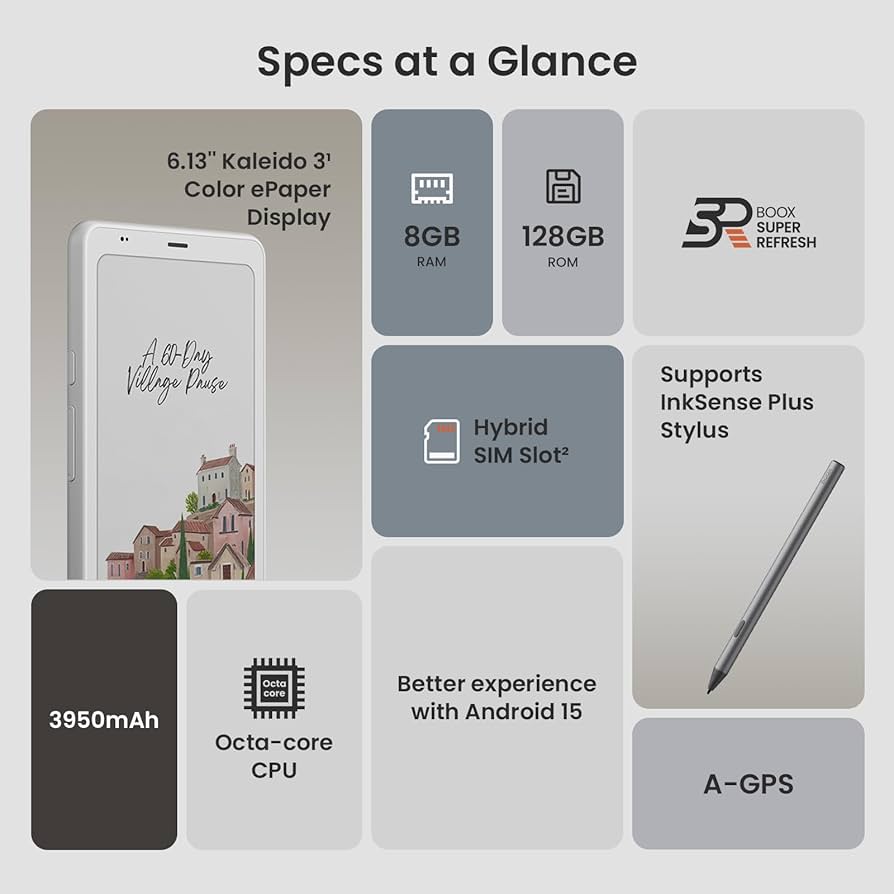 Amazon.co.jp: BOOX Palma2 Pro モバイル電子ペーパー電子書籍リーダー