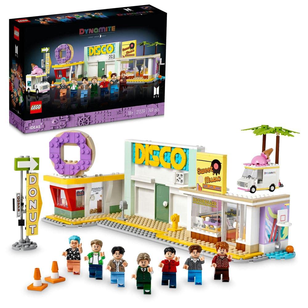 Amazon.com: Lego Ideas BTS Dynamite Birthday Present 21339