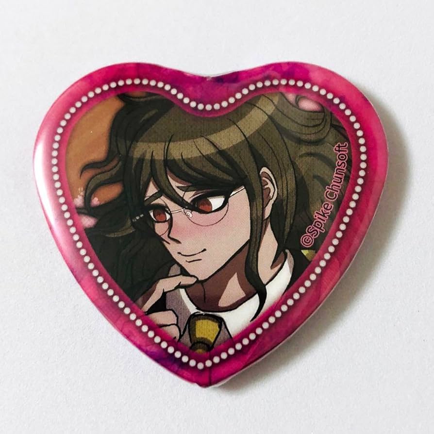 ナンジャタウン テレ顔ハート缶バッジコレクション 左右田和一 2点