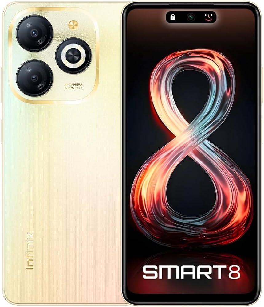 Infinix Smart 8, Shiny Gold (3GB, 64GB) : Amazon.in: Electronics