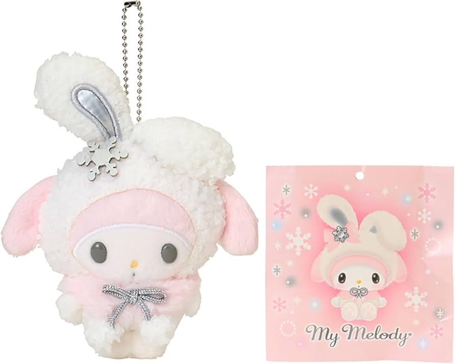 Amazon.co.jp: サンリオ(SANRIO) ラムネ&マスコットホルダー（雪うさぎ