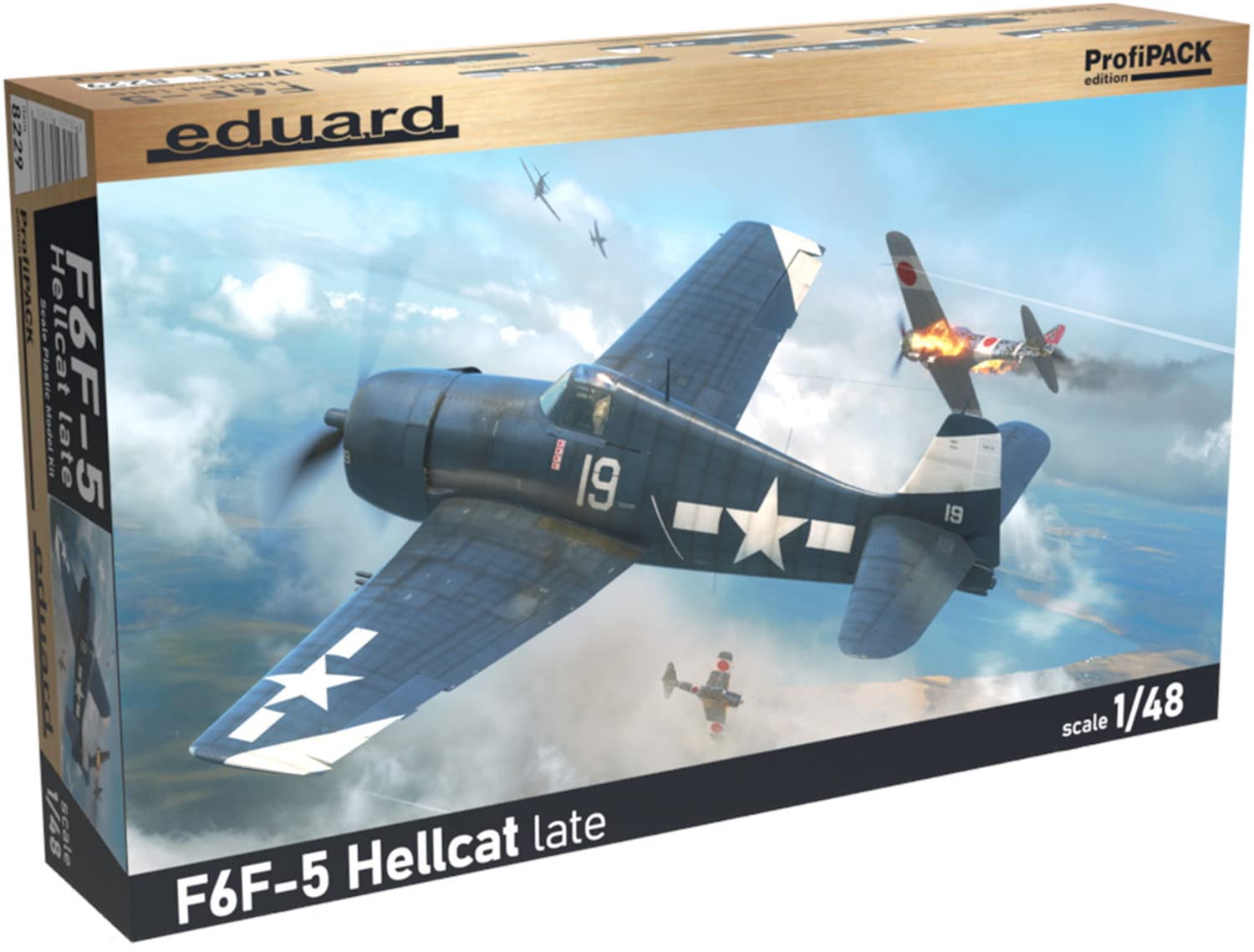 Amazon.com: Eduard EDU8229 1/48 US Navy F6F-5 Late Plastic Model