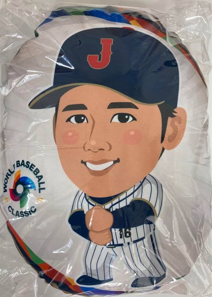大谷翔平 侍JAPANユニフォームクッション 大谷翔平 侍JAPAN