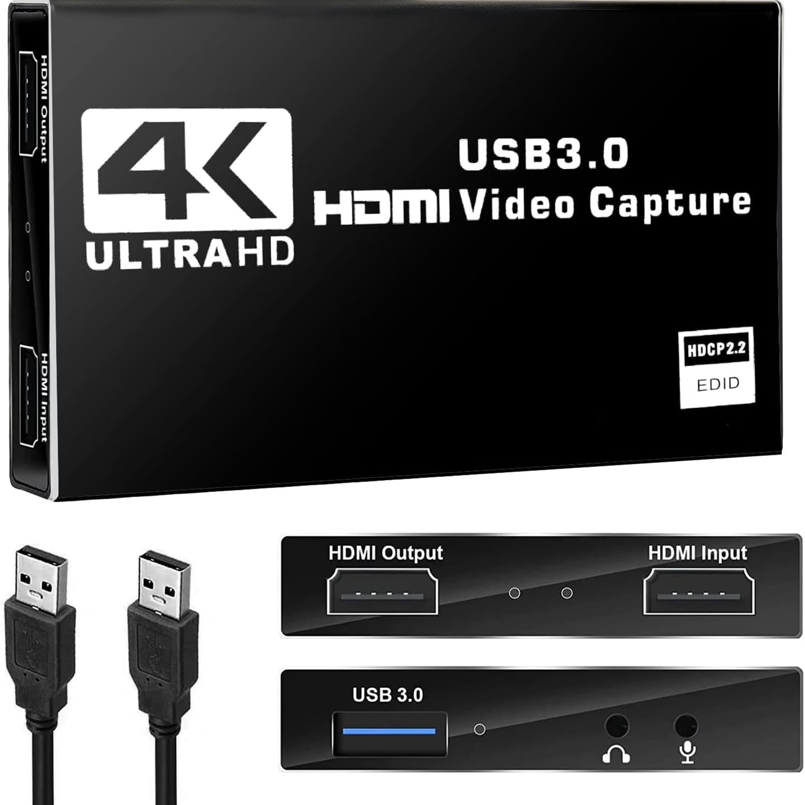 Amazon.co.jp: BotthHealth 4K HDMI キャプチャーボード パススルー
